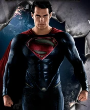 Promotional shot of Superman.