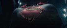 Clark's Superman uniform in the Fortress.