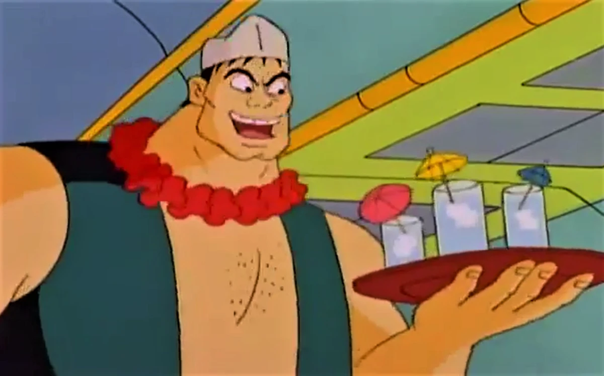 Pineapple Air steward The Tick Animated Wiki Fandom