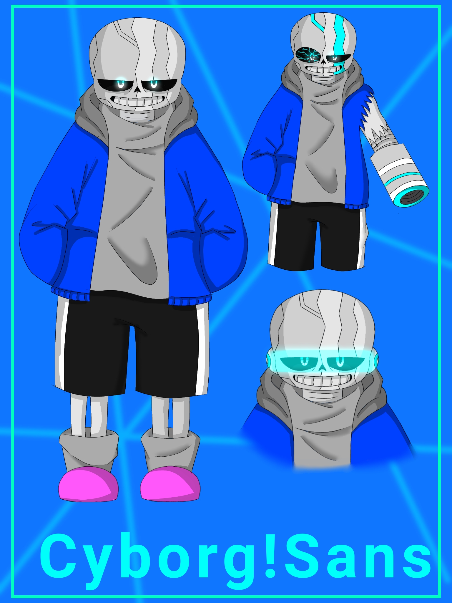 Cyborg!Sans | The Timecodeverse Вики | Fandom