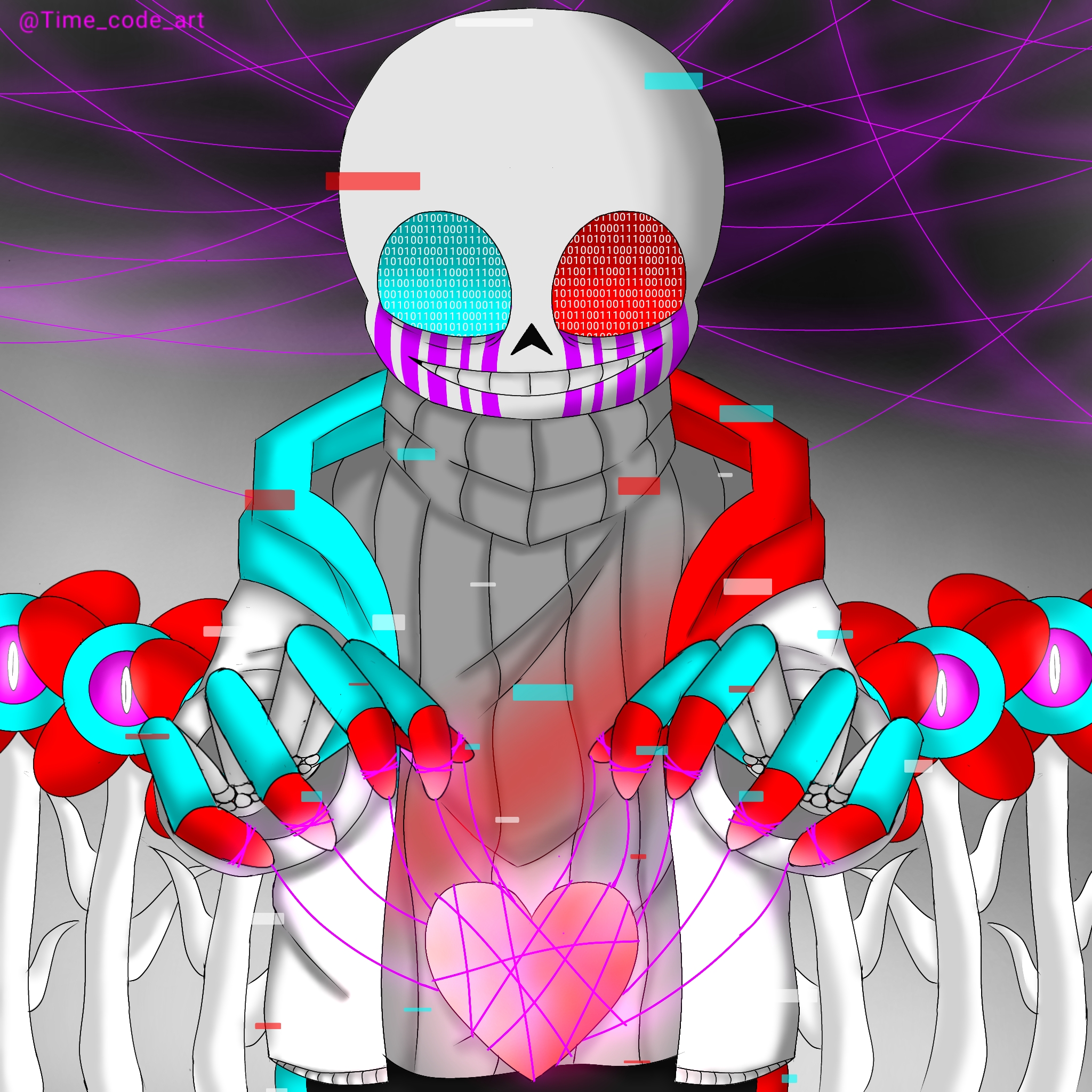 Electro fatalition!Sans | The Timecodeverse Вики | Fandom