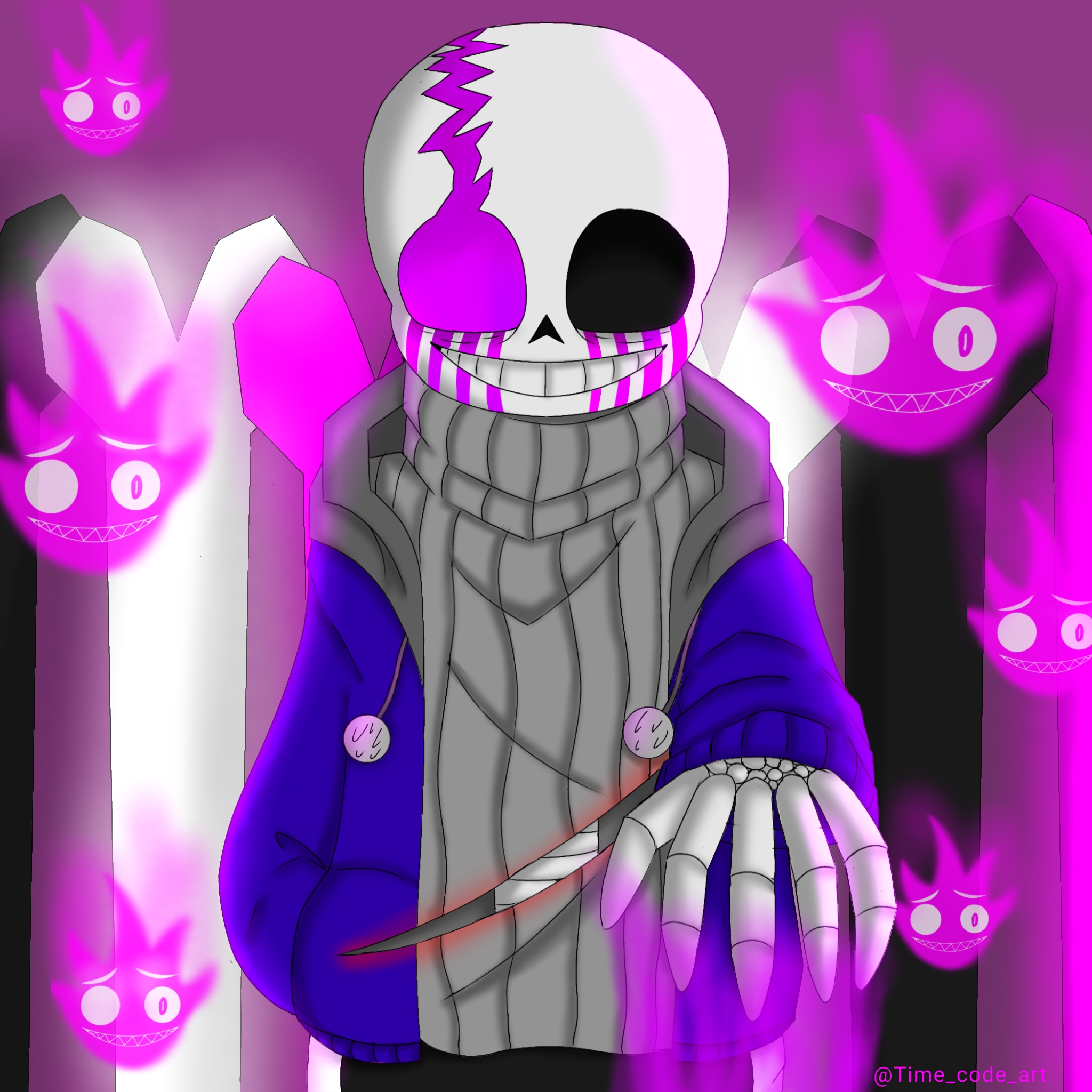 Infected poison!Sans | The Timecodeverse Вики | Fandom