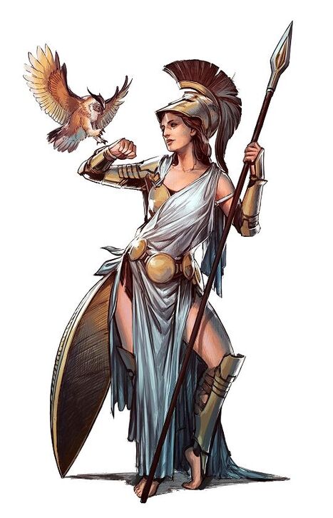 Athena (Hydras and Heroes), The Titans RP and information Wiki