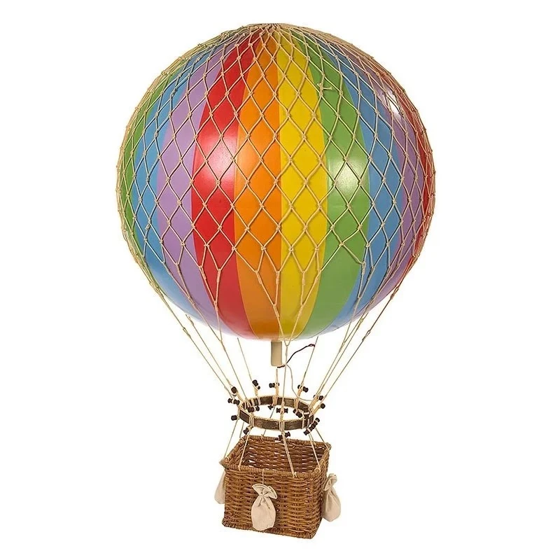 Floating The Skies Hot-Air Balloon Model (Rainbow Variant) | The