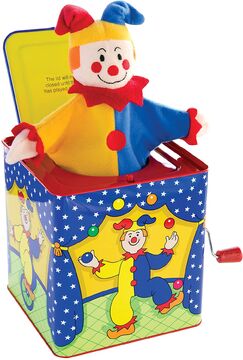 Jack in the box toy for baby top
