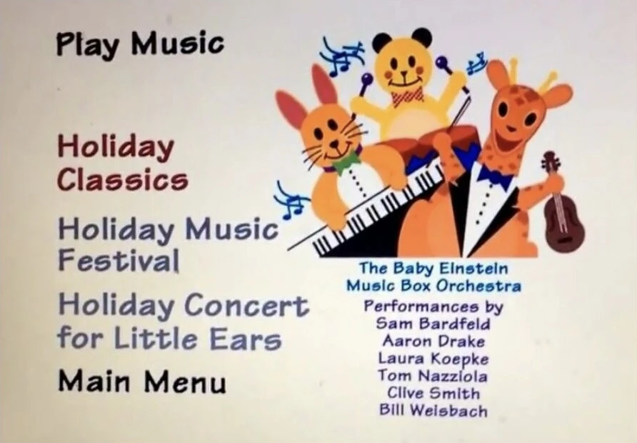 Holiday Concert for Little Ears The True Baby Einstein Wiki Fandom