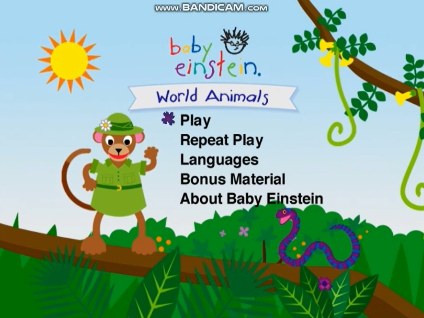 Baby Einstein World Animals