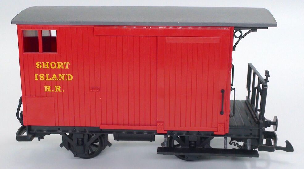 Short Island R.R. Yellow Passenger Car | The True Baby