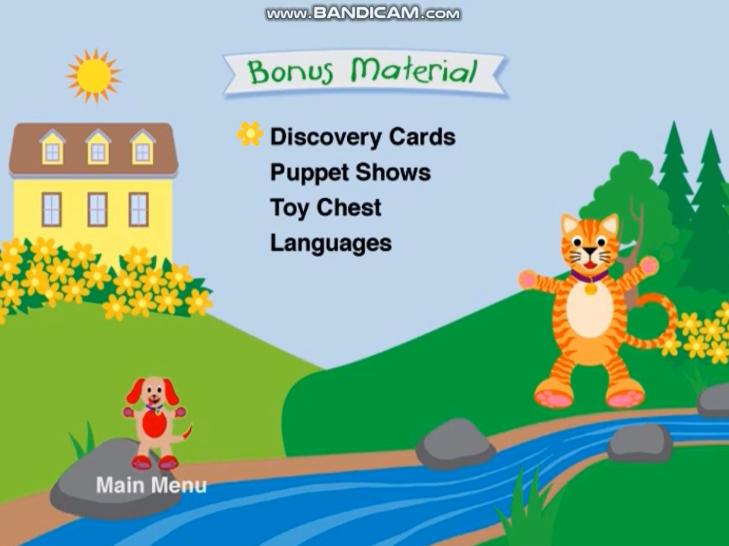 baby einstein neighborhood animals dvd menu