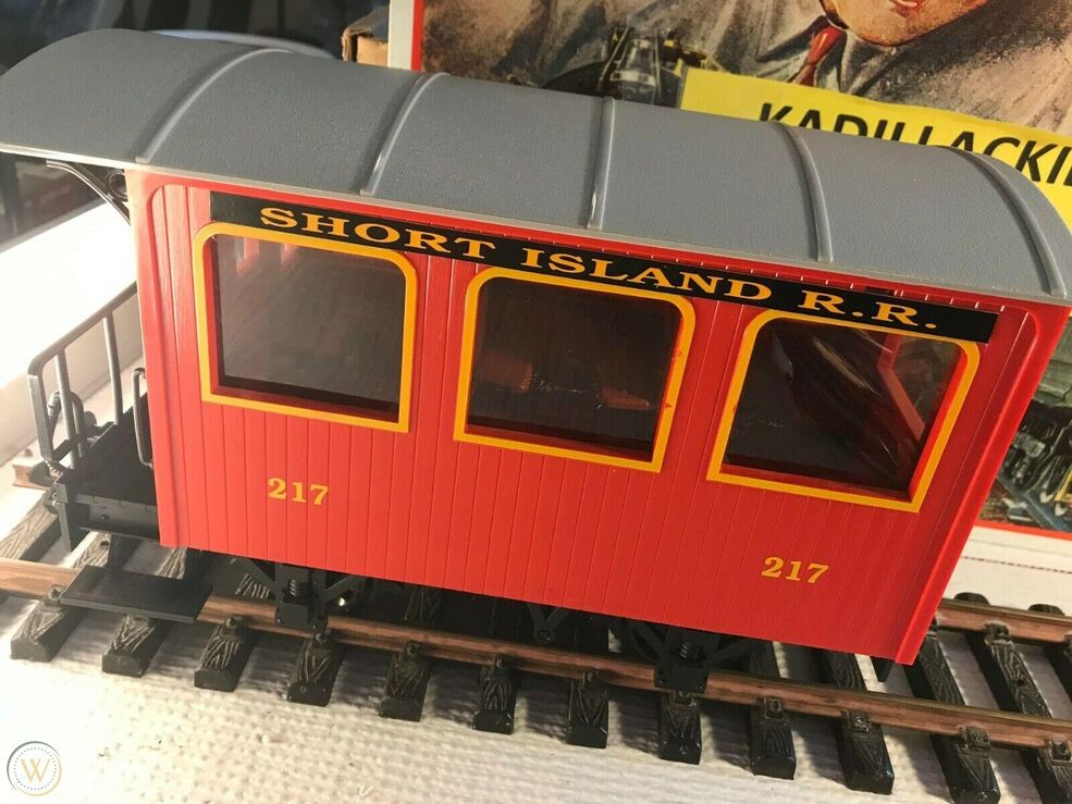 Short Island R.R. Yellow Passenger Car | The True Baby