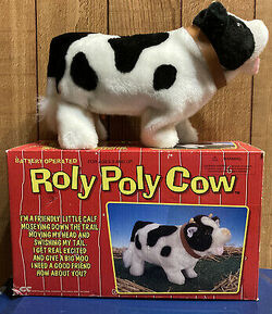 Moving cow toy store