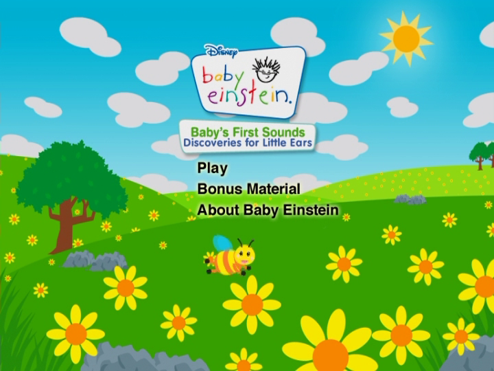 Baby's First Sounds DVD Menu | The True Baby Einstein Wiki | Fandom