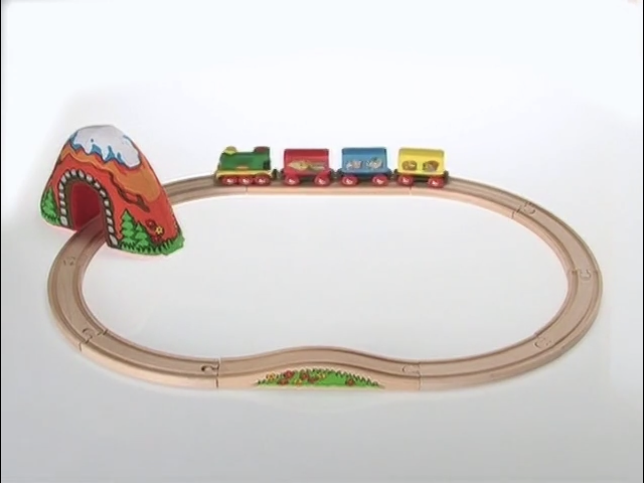 Train set top for babies