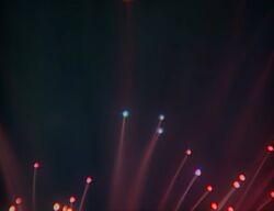 Venus rotating fiber optic cheap lamp