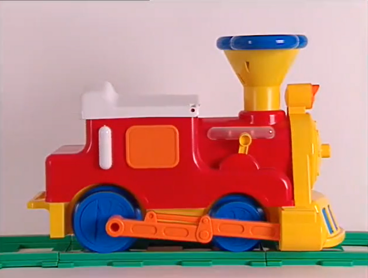 Tyco sesame street train set outlet