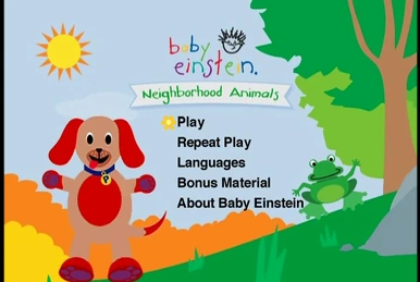 menu dvd bébé bach