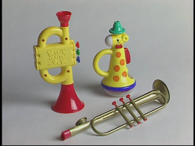 Ascending Scales Little Tooter Trumpet, Animal Jazz Band Trumpet, and