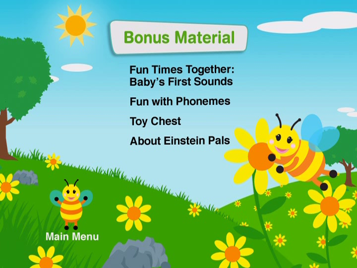 Baby's First Sounds DVD Menu | The True Baby Einstein Wiki | Fandom