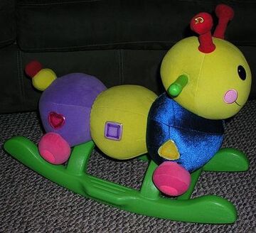 Baby caterpillar rocker hotsell