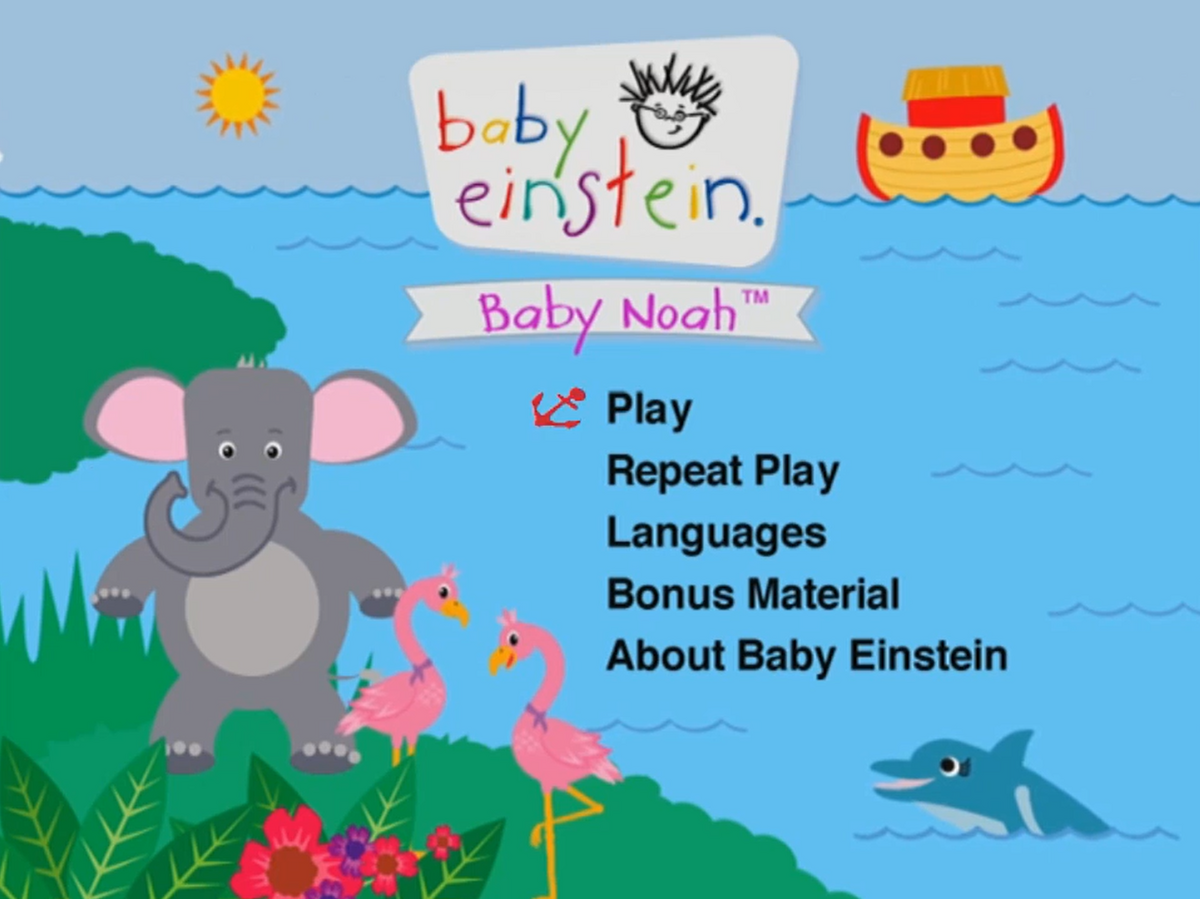 Baby Noah DVD Menu | The True Baby Einstein Wiki | Fandom