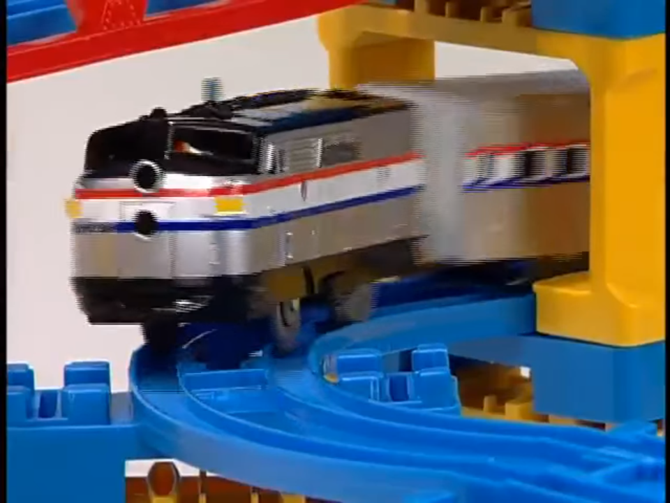 Tomica world amtrak train set outlet