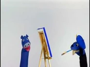 Painting Hugo Hippo
