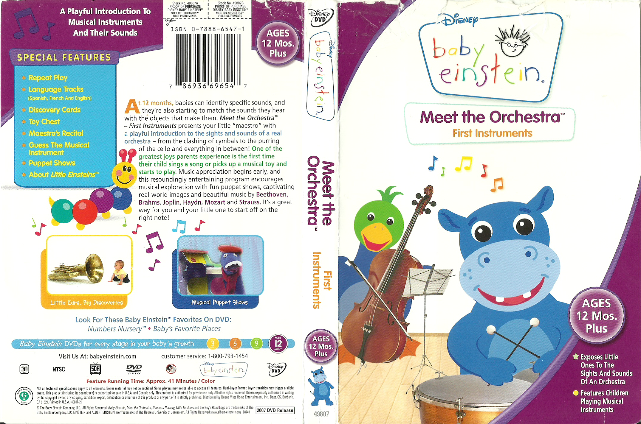 Meet The Orchestra Gallery The True Baby Einstein Wiki Fandom