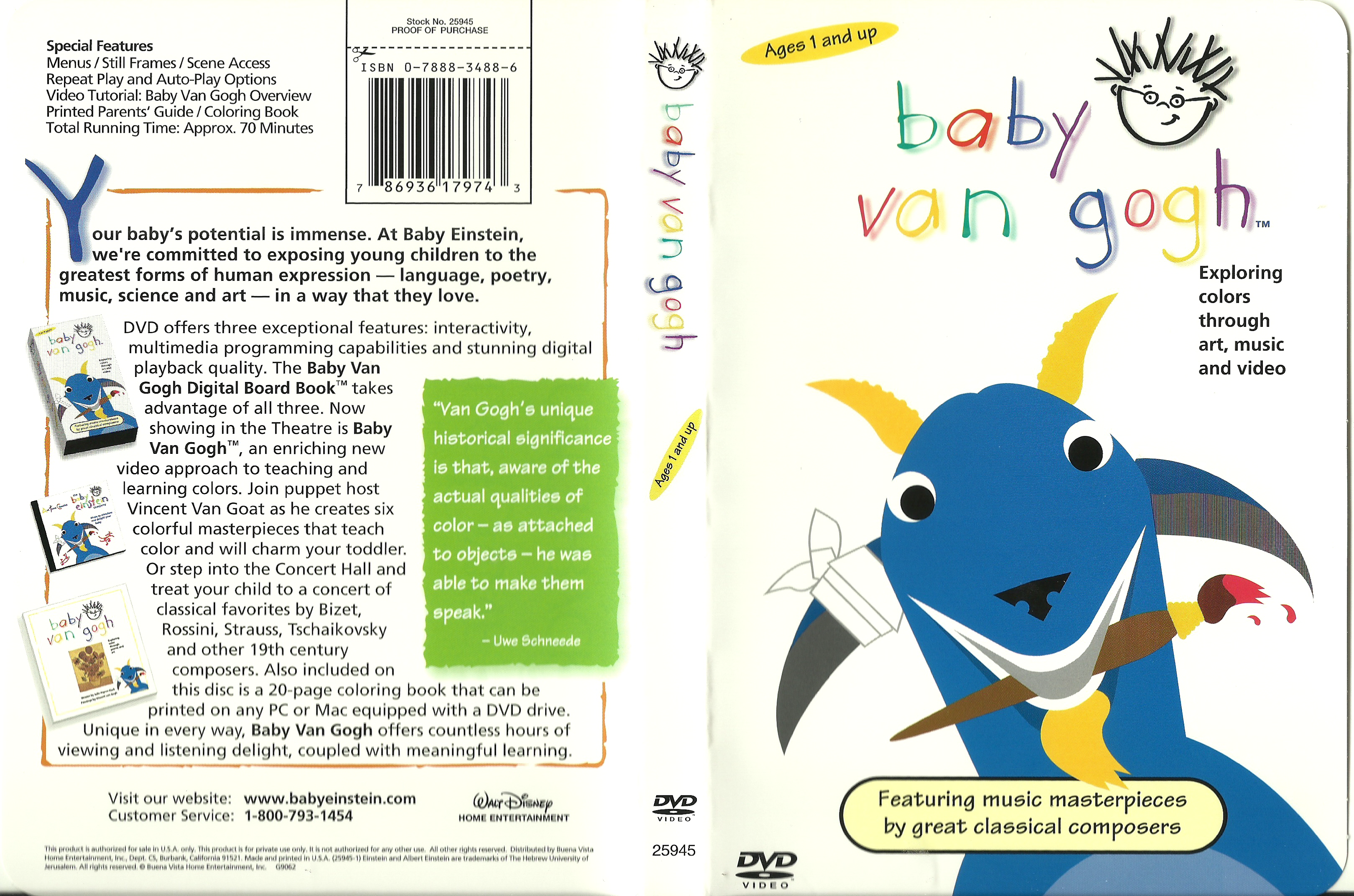 localizar Negligencia médica mirar televisión Baby Van Gogh/Gallery | The True Baby Einstein Wiki | Fandom