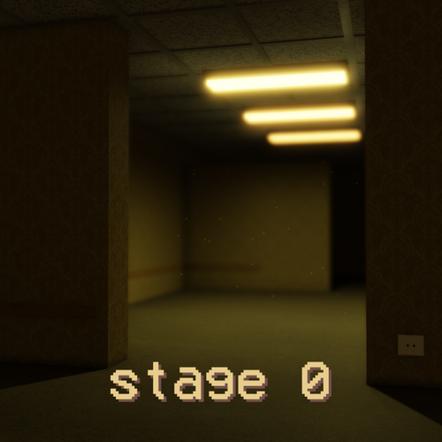 ROBLOX - The True Backrooms: Stage 0 and Stage 1 Gameplay 