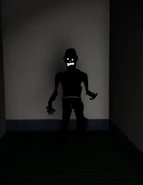 The first phantom encountered in Overtime, mid-chase.