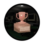 The badge for completing Overtime without having increased paranoia, including by being jumpscared by a phantom. Titled, "Light and Darkness."