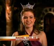 Rachel as Miss Vermont 2007 in Miss America: Reality Check.