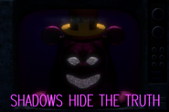 The "Shadows Hide the Truth" teaser.