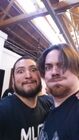 James with animator/gamer, Egoraptor