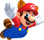 New Super Mario Bros. 2 (Raccoon Mario)