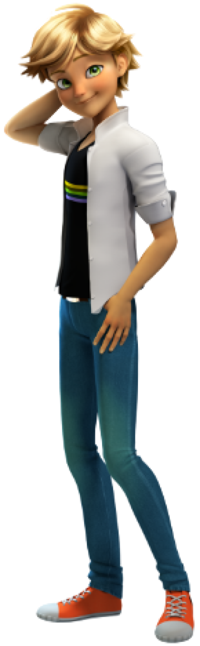 Adrien Agreste Milagroso - Miraculous Adrien Muscle PNG Transparent With  Clear Background ID 102586