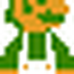 luigi 8 bit sprite