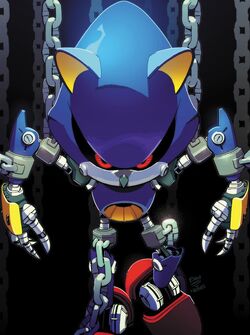 JPGear on X: (WIP) This was inspired by Metal Sonic's overclock mode from Metal  Sonic Rebooted.  / X