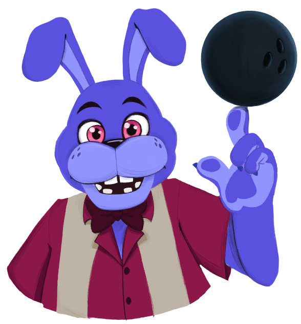 DAZassassin100's GlamRock Bonnie at Five Nights at Freddy's