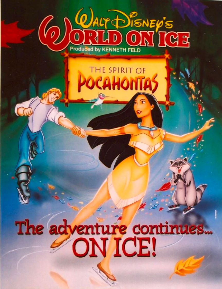 Original Disney On Ice Spirit Of Pocahontas Hartford Connecticut