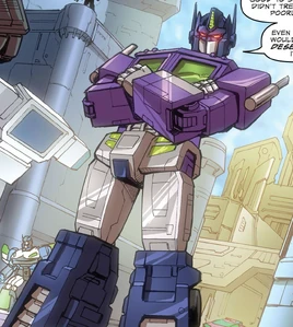 Optimus Prime Shattered Glass