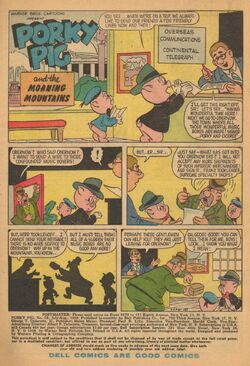 Porky Pig (Dell) 59, Looney Tunes Comics Wiki
