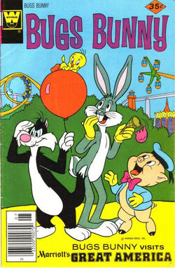 アメコミ 1995 Bugs Bunny Vintage 1995 Bugs Bunny Allover Print T Shirt Fits Size 2XL