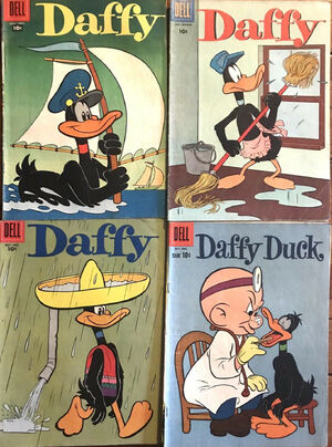 Daffy Duck (Dell) | Looney Tunes Comics Wiki | Fandom