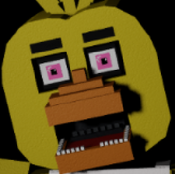 Withered chica pixel art