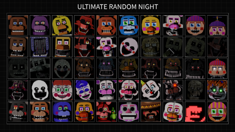 Ultimate Random Night (UCN with characters made by Eliterobo's