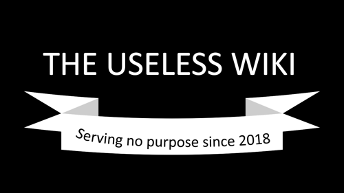 The useless Wiki