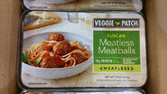 Meatless meatballs