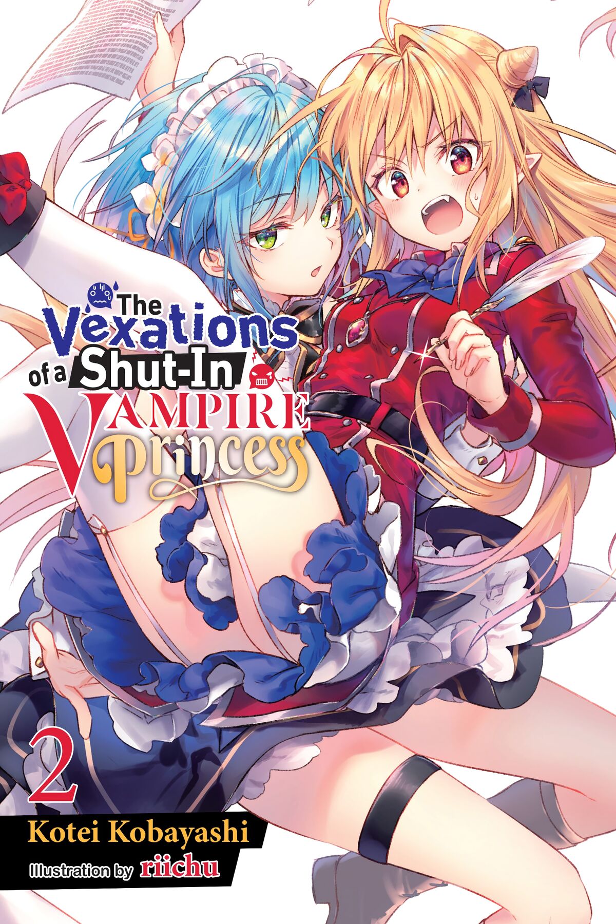 Light Novel Volume 2 | The Vexations of a Shut-In Vampire Princess 