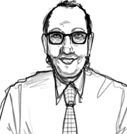 Felix in 1975 as doodled by 